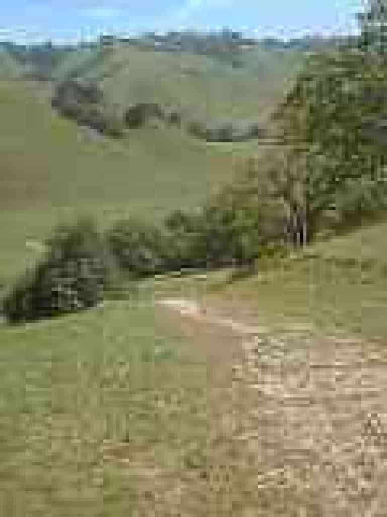 Steep descent
