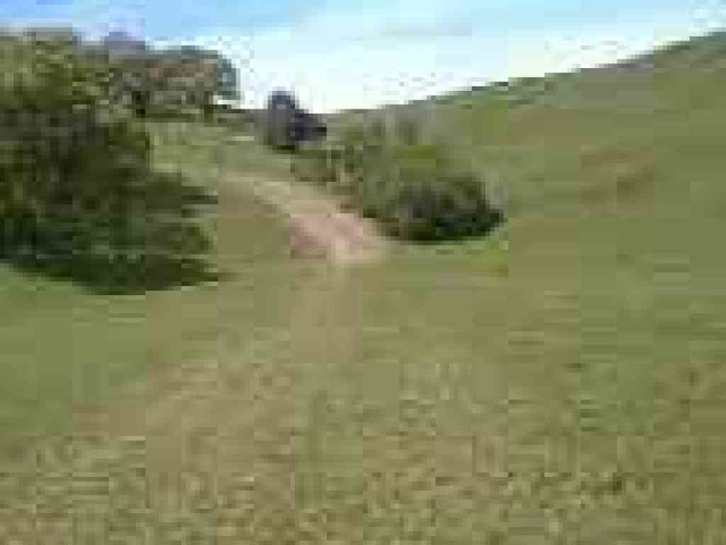 Looking back uphill