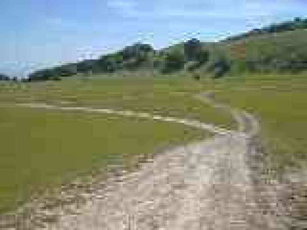 Looking back to junction