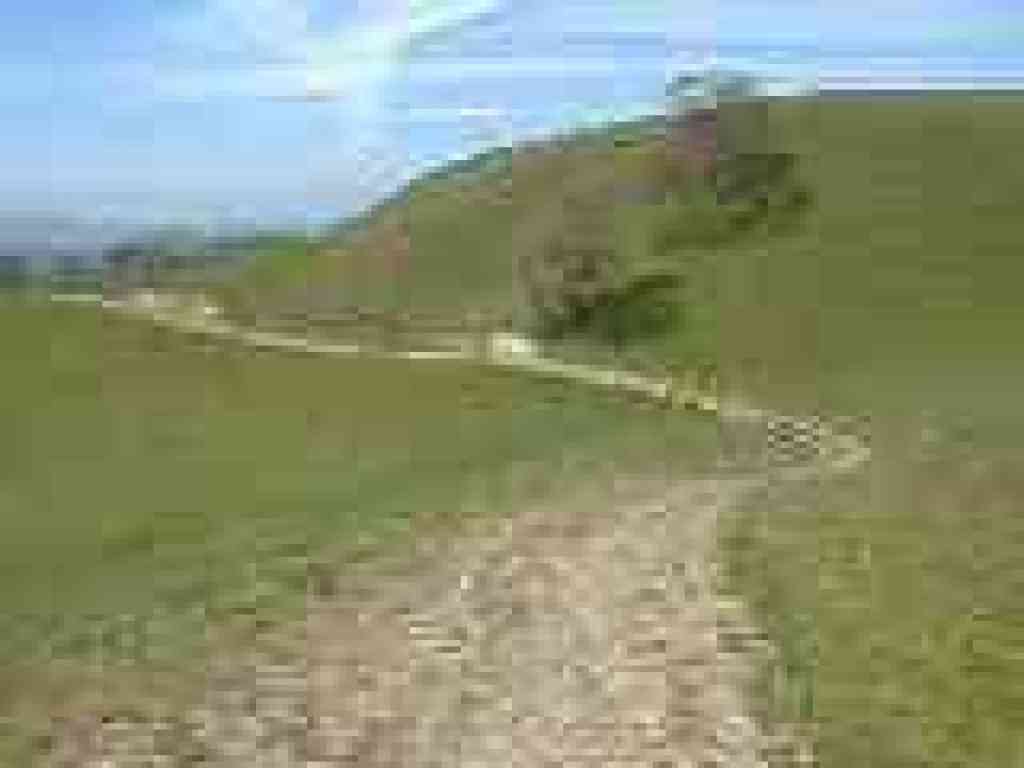 Winding downhill