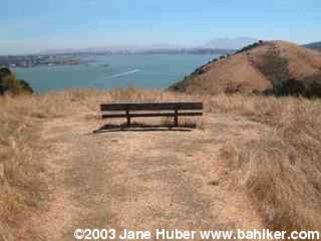 Bench looking east