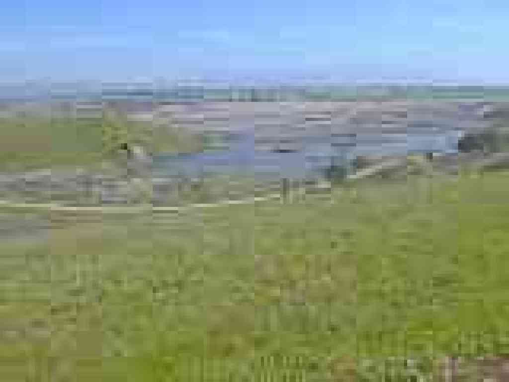 Looking east