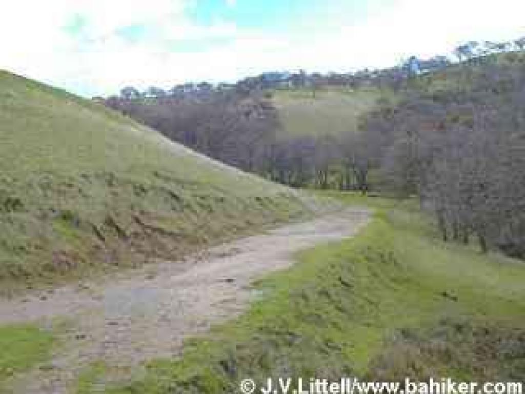 Angling around the hill