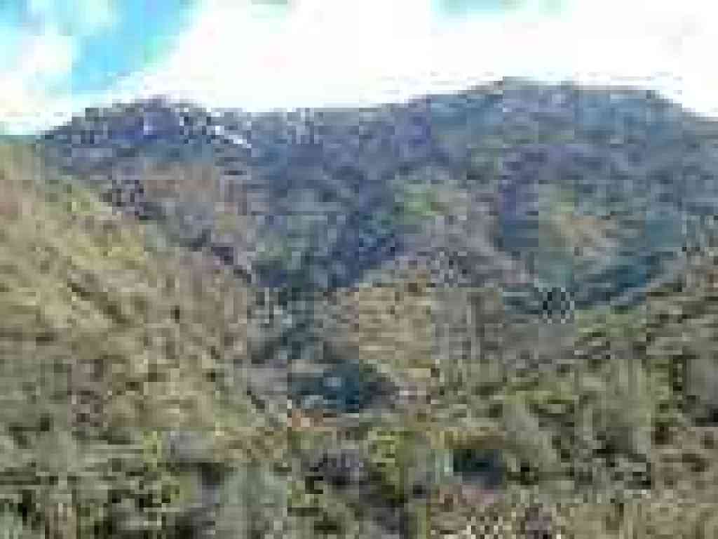 Clouds departed,  permitting a view to North Peak