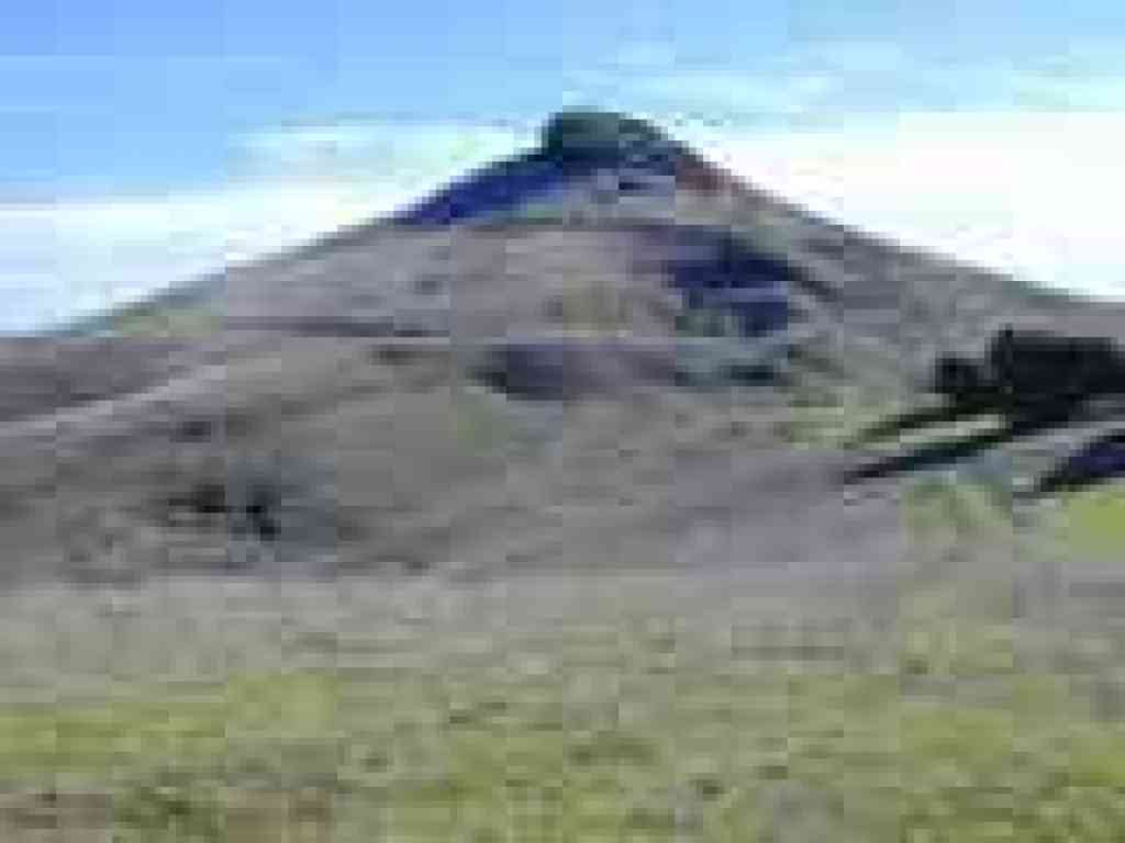 View to hilltop