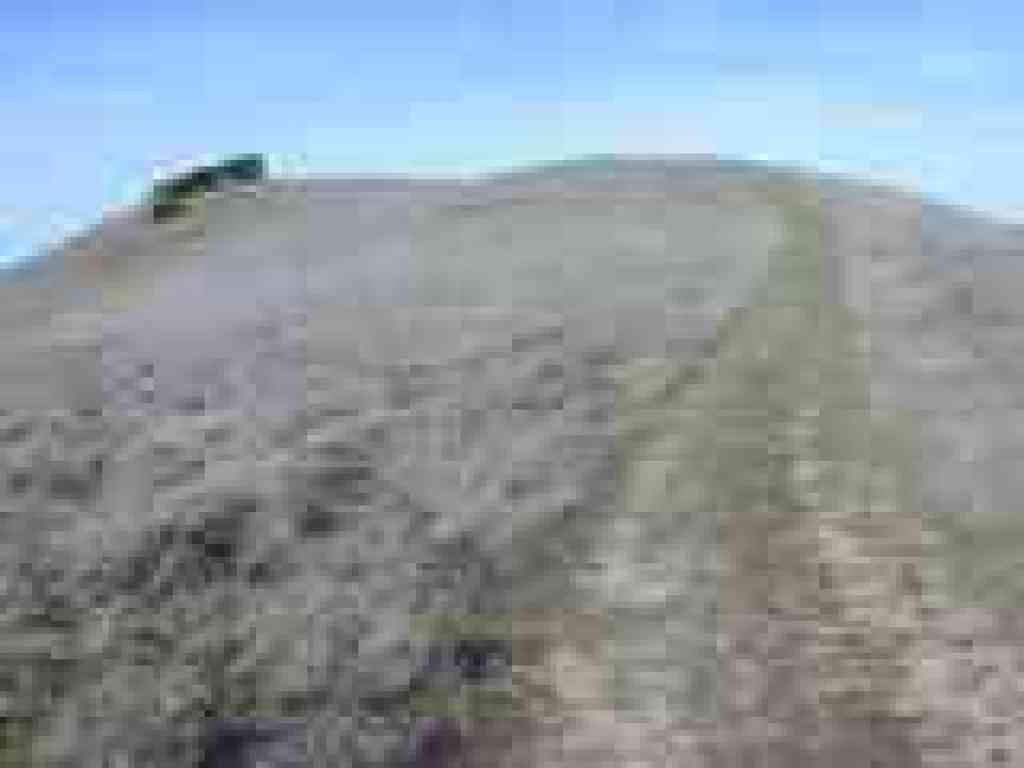 Ascending to the hilltop