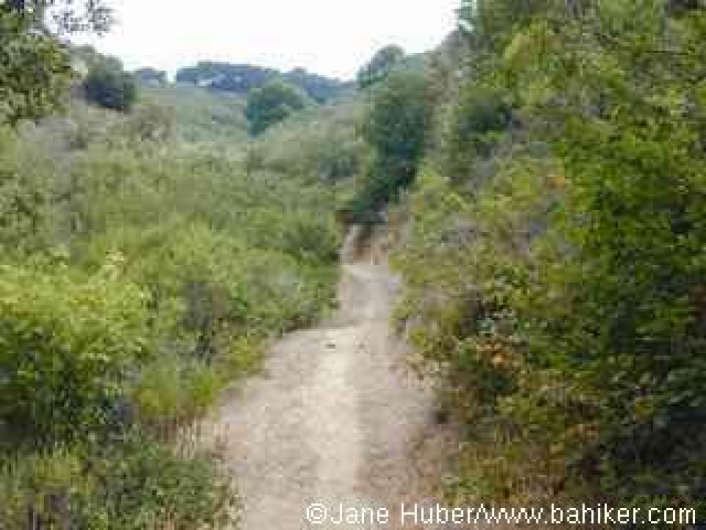 Climbing on Lower Sea Foam Trail