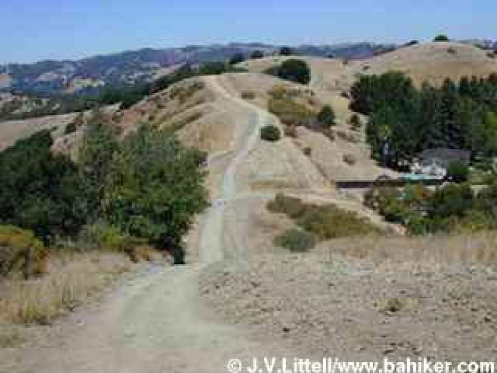 Steepest section of Rim Trail