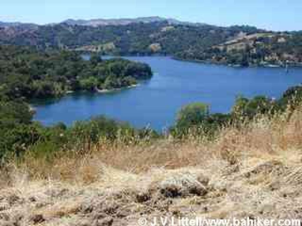 Lafayette Reservoir, from Rim Trail