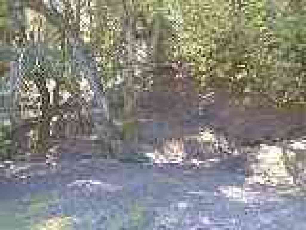 Winter means damp creek crossings