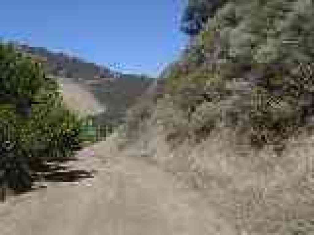 Entering chaparral