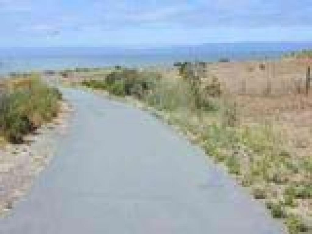 Heading toward the bay