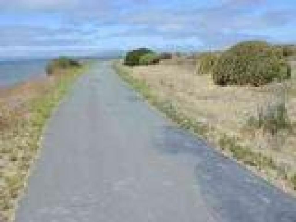 The waterfront trail