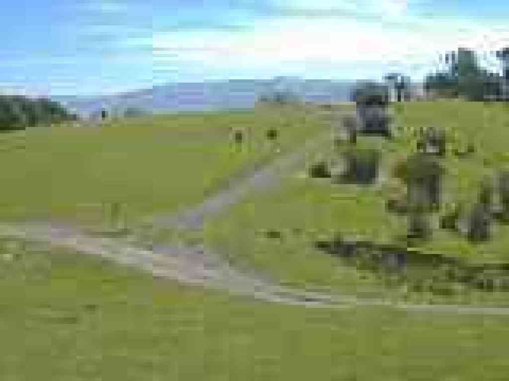 Looking back to junction