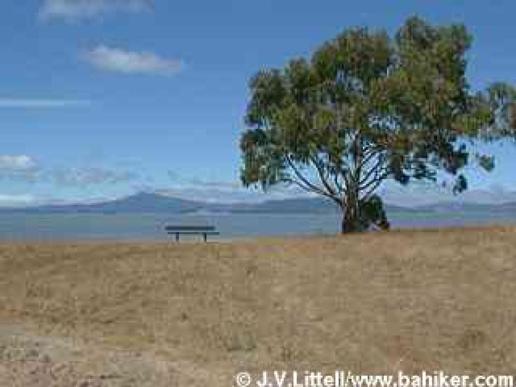View across the bay to Mount Tamalpais