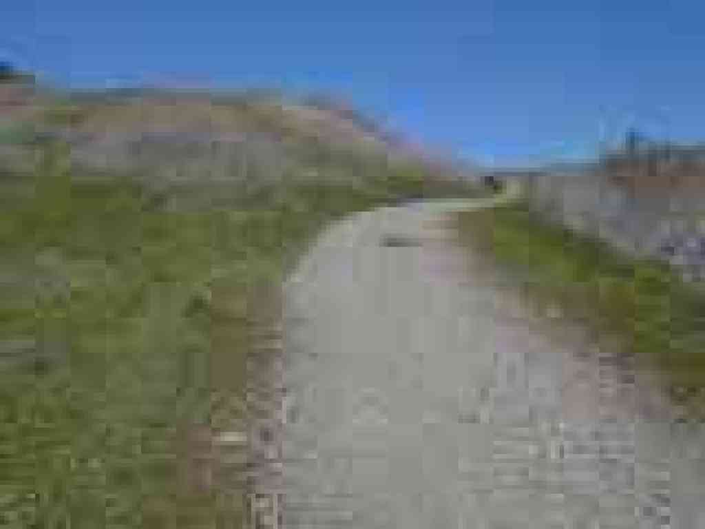 The short climb to the ridge
