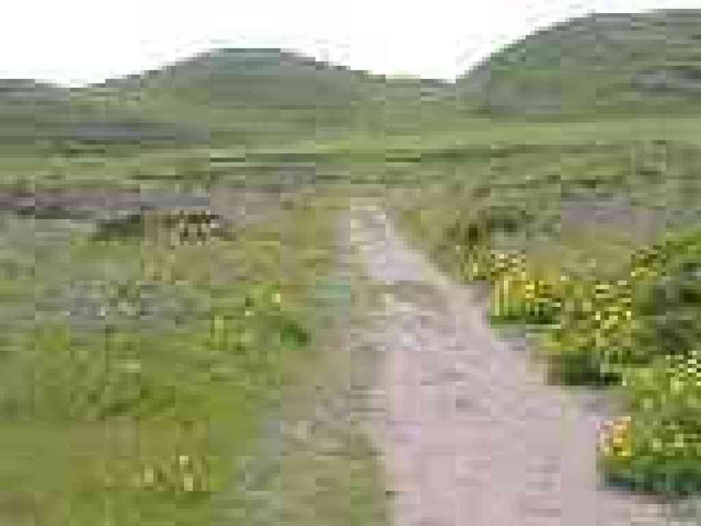 Hills to the south