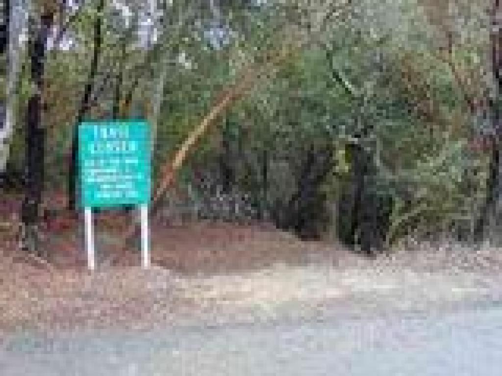 Closed trail