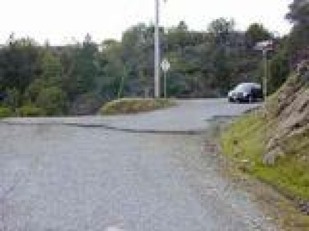 Junction with Fern Canyon Road