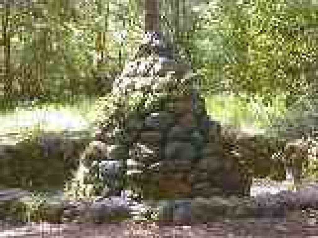 Stone fountain