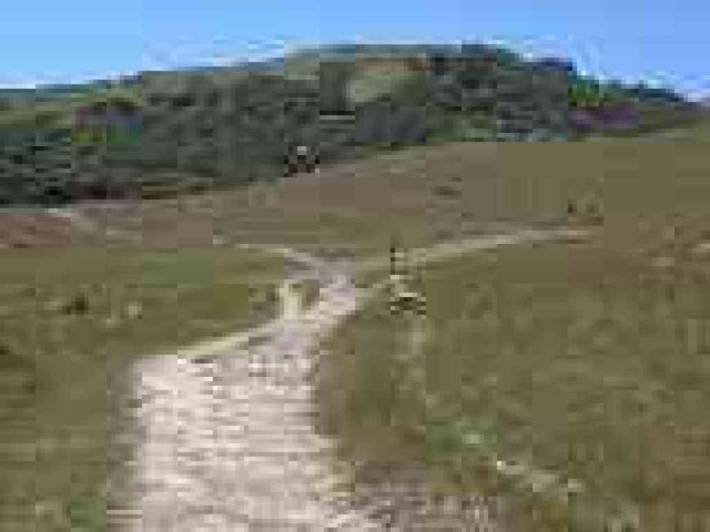 Approaching junction with Big Tank Fire Road