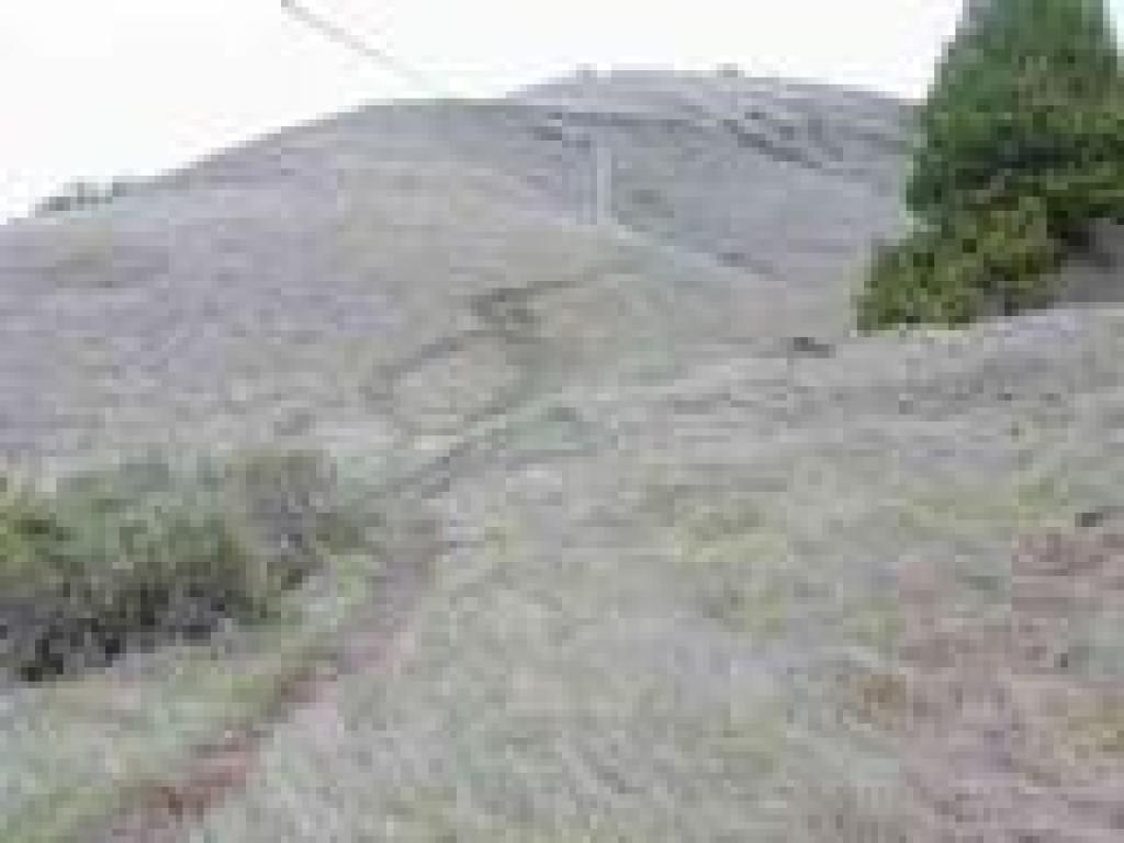 Heading back uphill