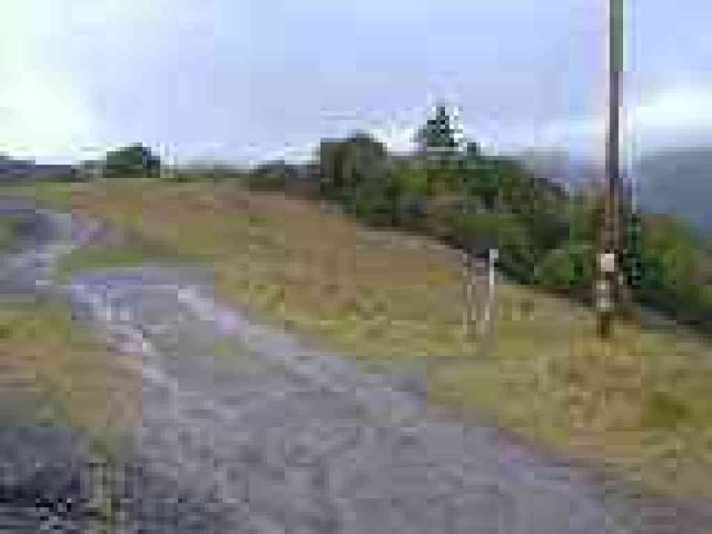 Junction with path to the falls
