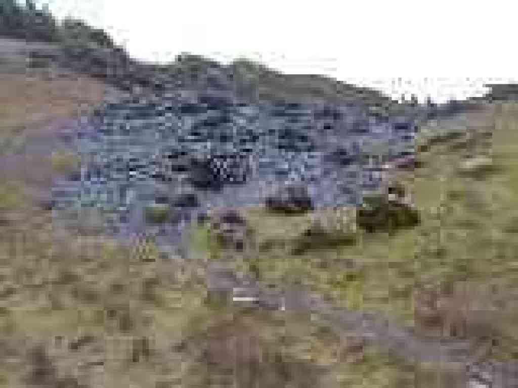 Rocky swale