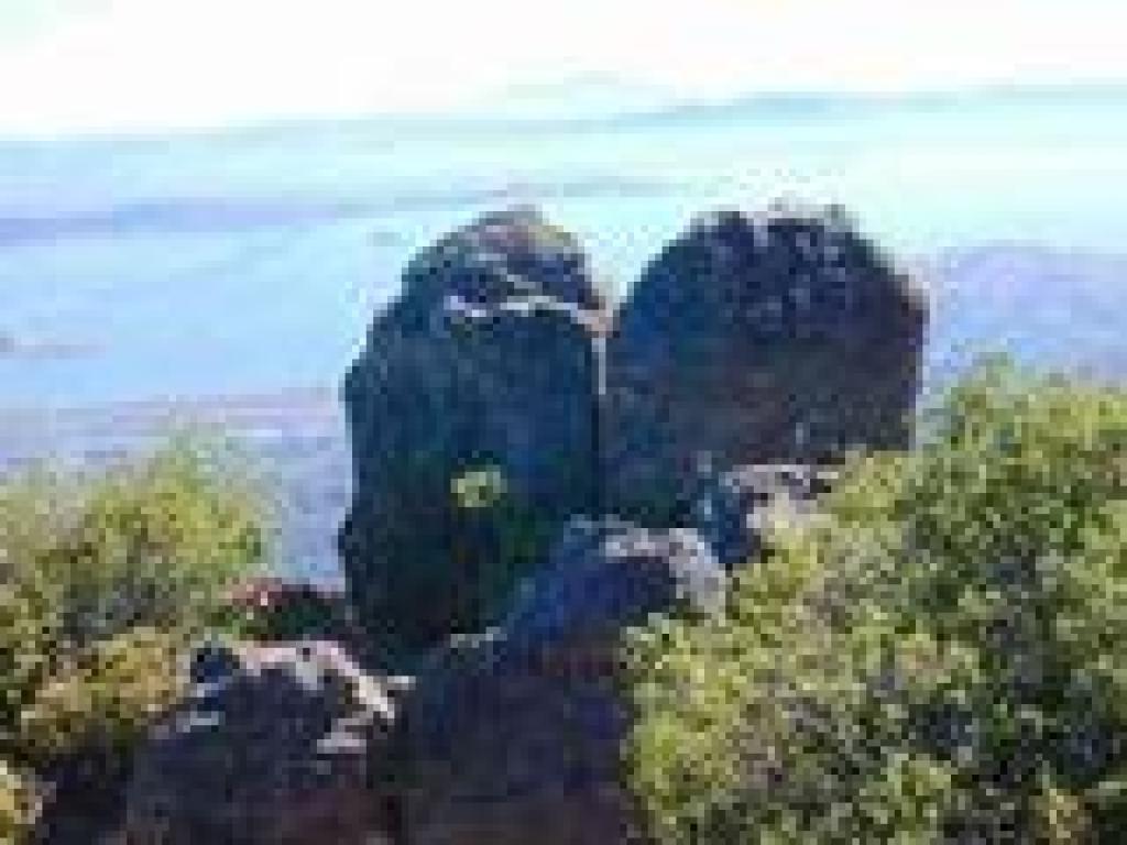 Rocks and view