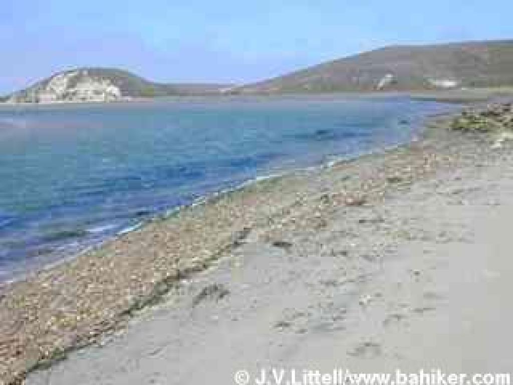 Turnaround point, and view back to the north