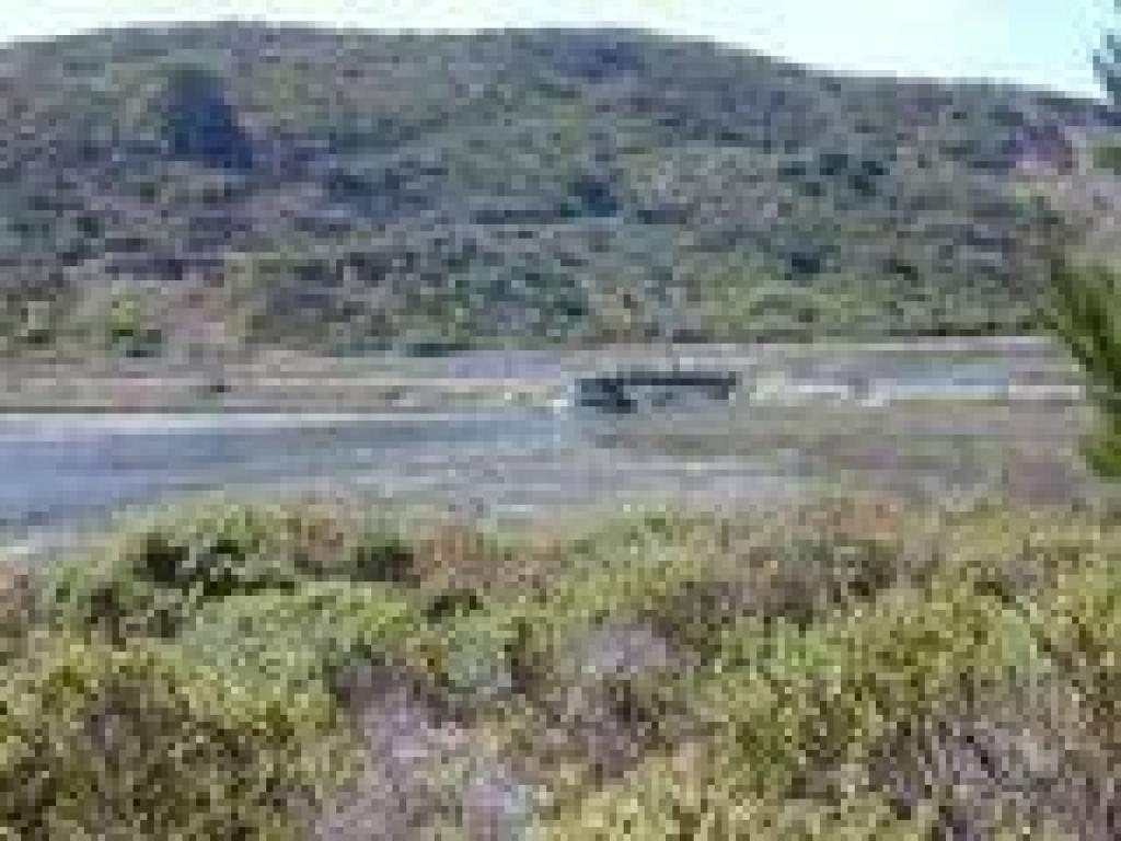 View to a bridge at the estuary