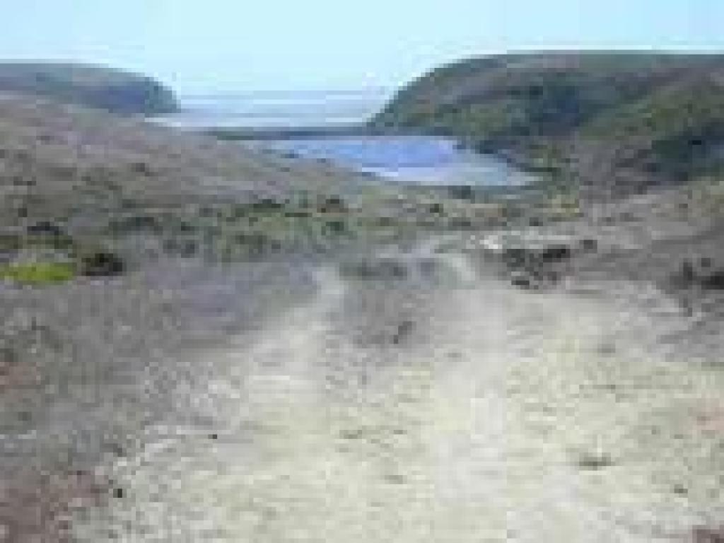 Ocean is visible
