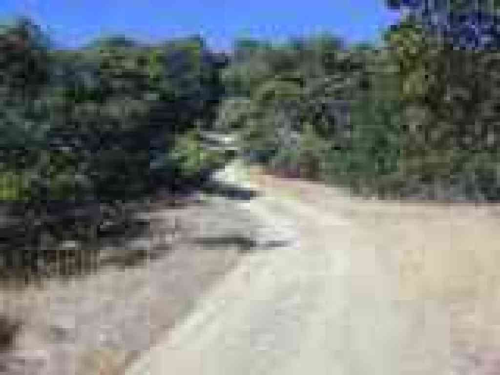A steep uphill