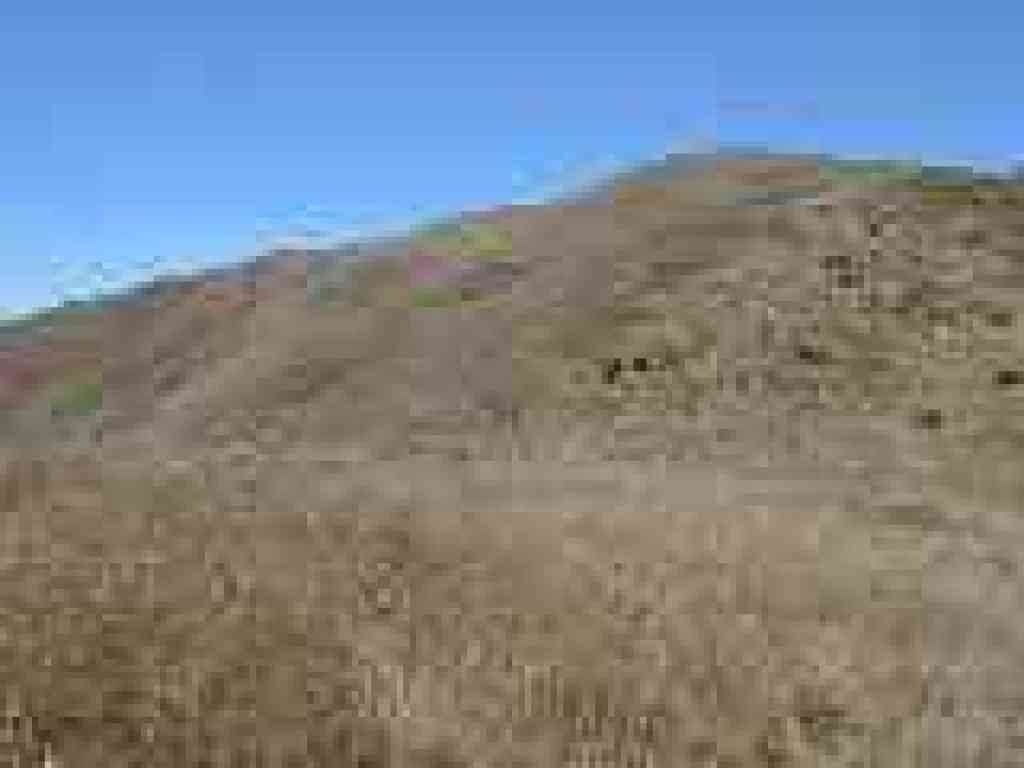 Hills to the west