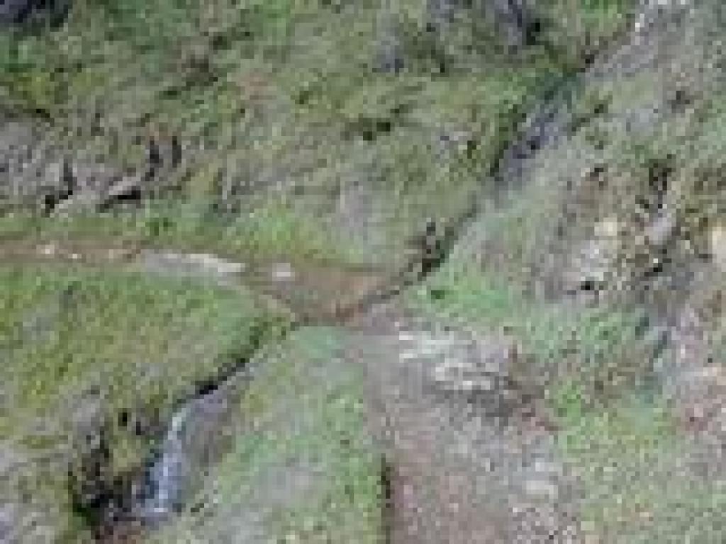 Seasonal waterfall