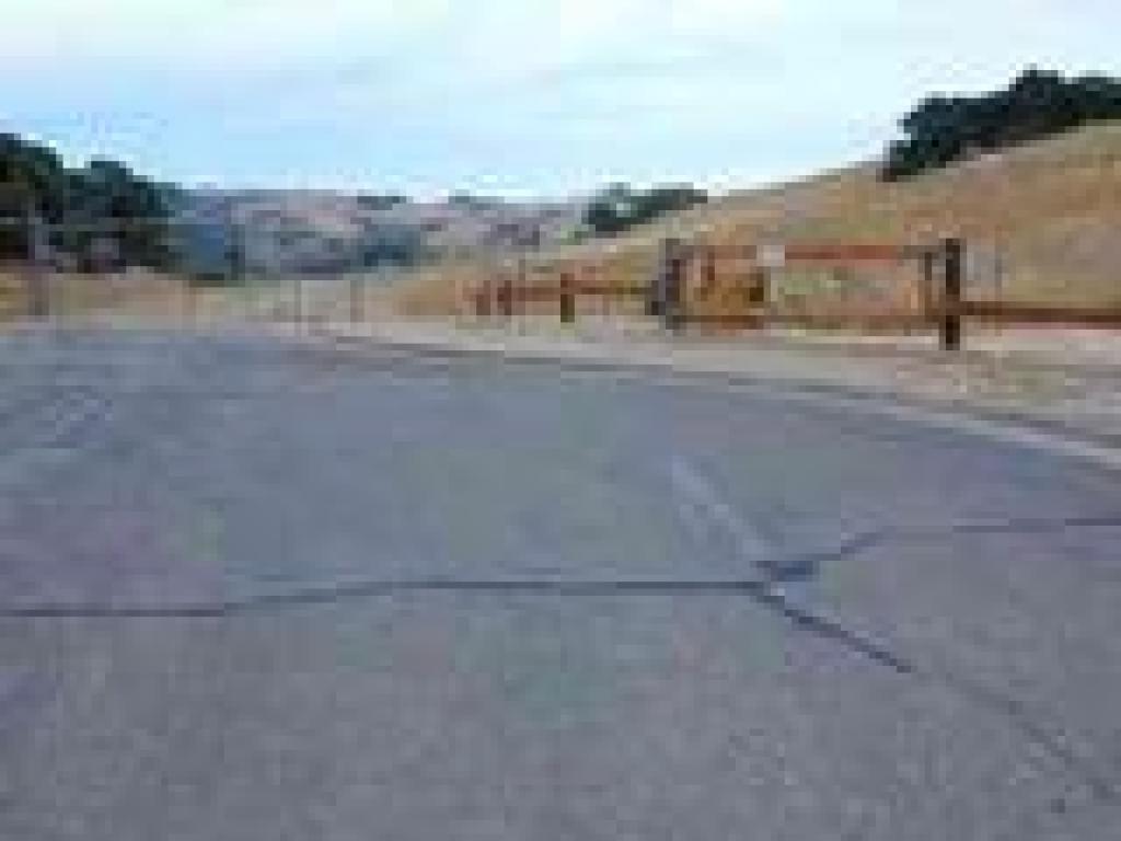 At the end of Center Road