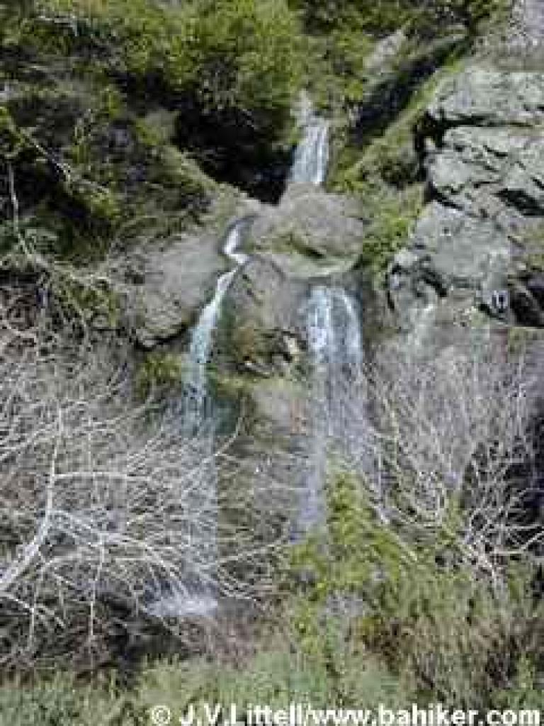 Seasonal waterfall