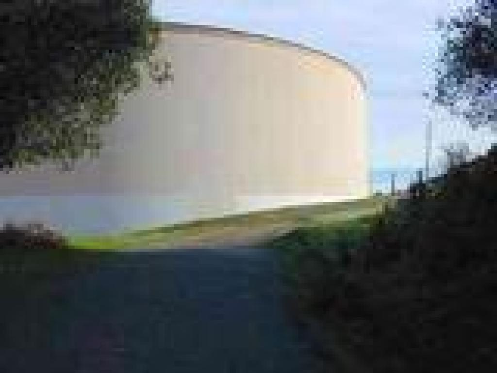 Approaching the water tanks and two junctions