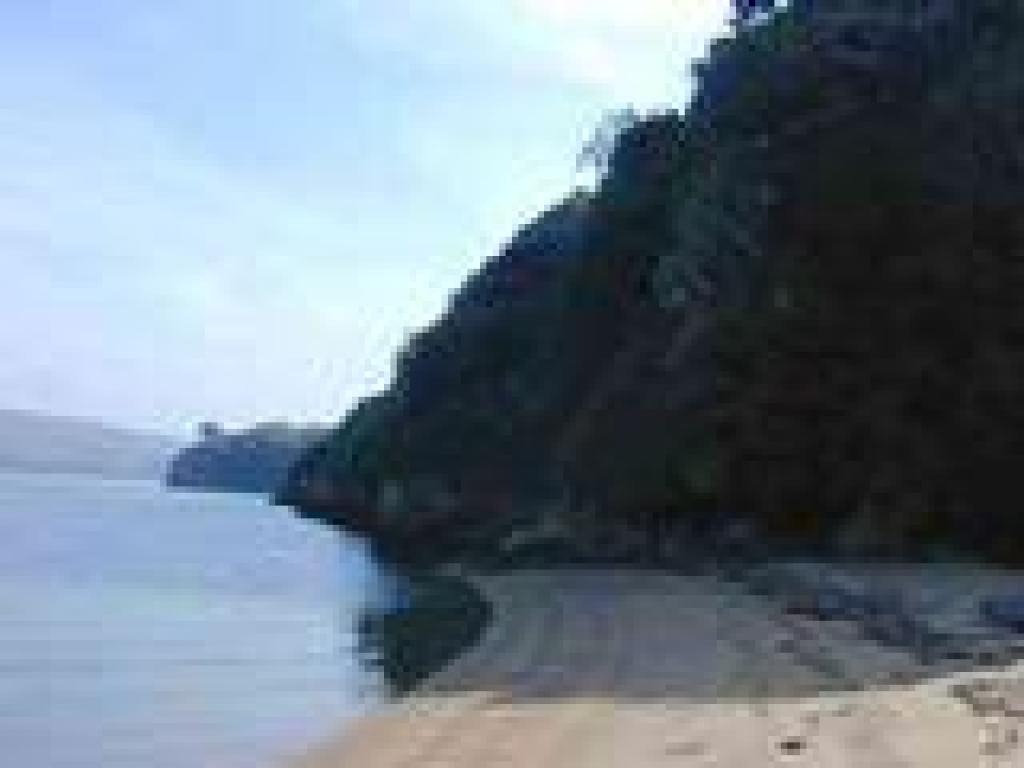 Rocky shoreline