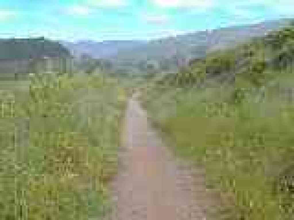 Diaz Ridge in the distance