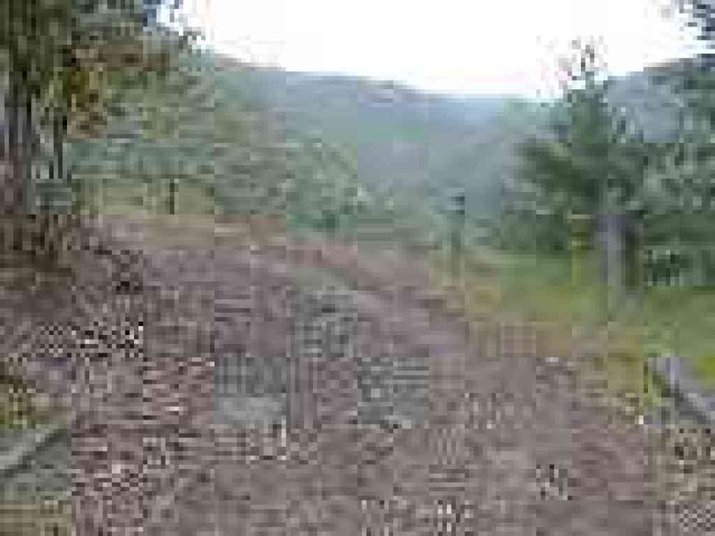 Curve just before watertank
