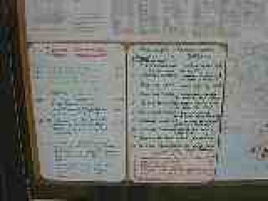 Information board
