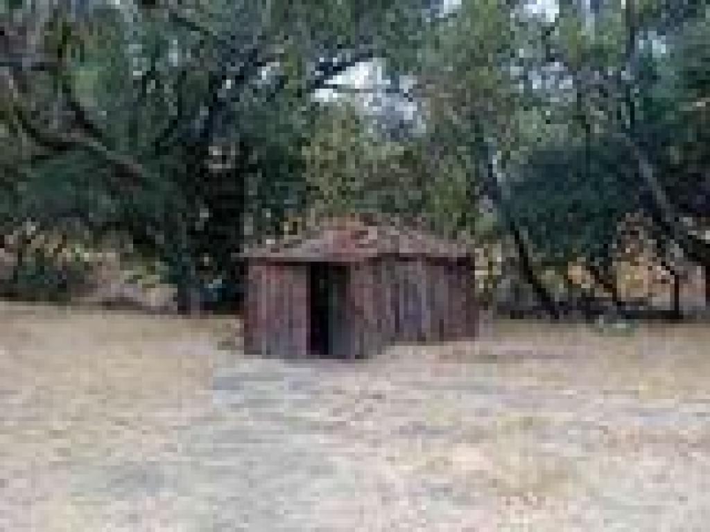 Reconstructed historical building