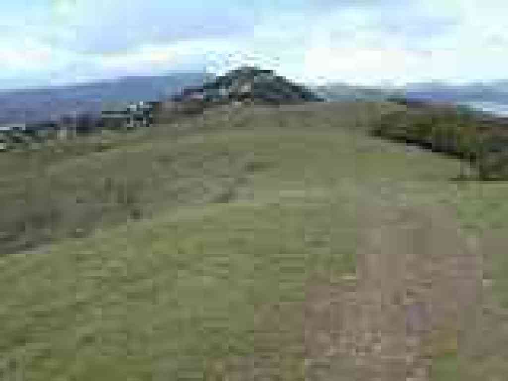 View back to the north
