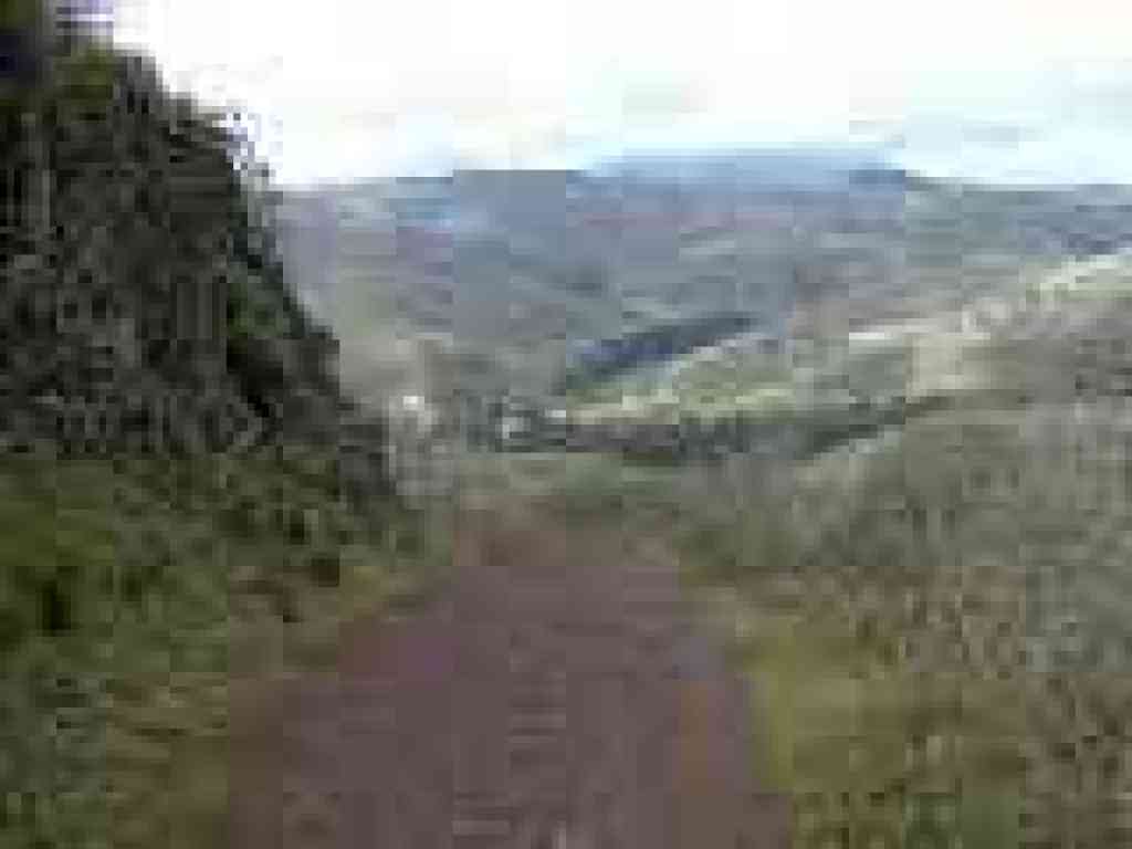 Brief downhill