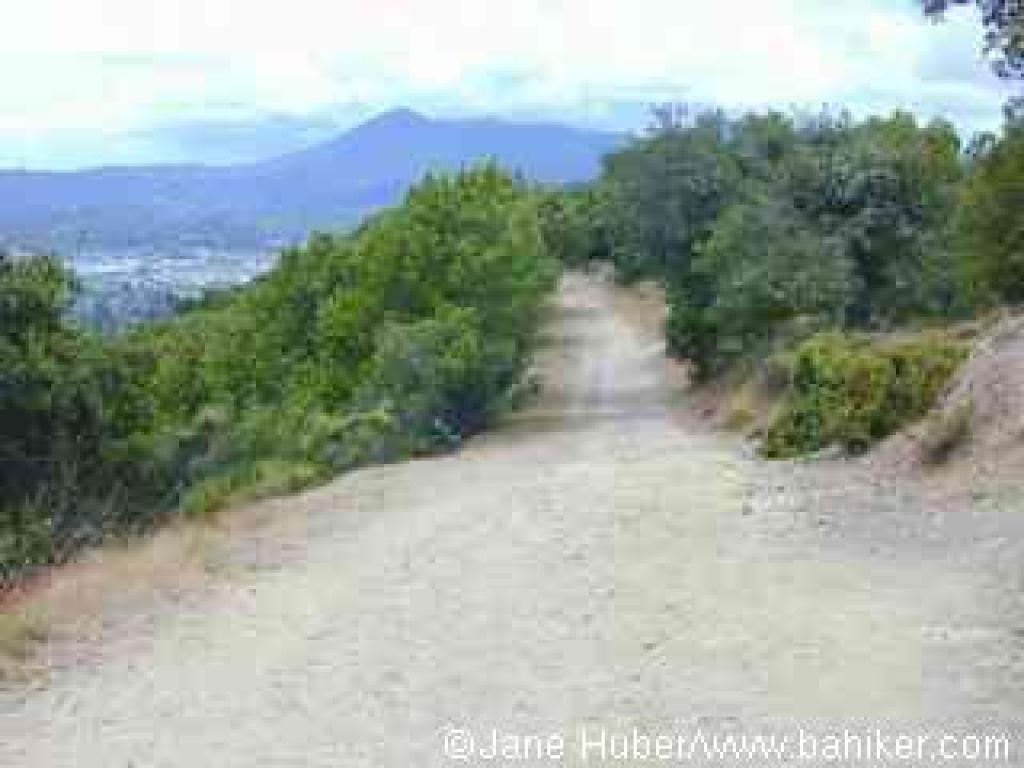 Returning on San Pedro Mountain Fire Road