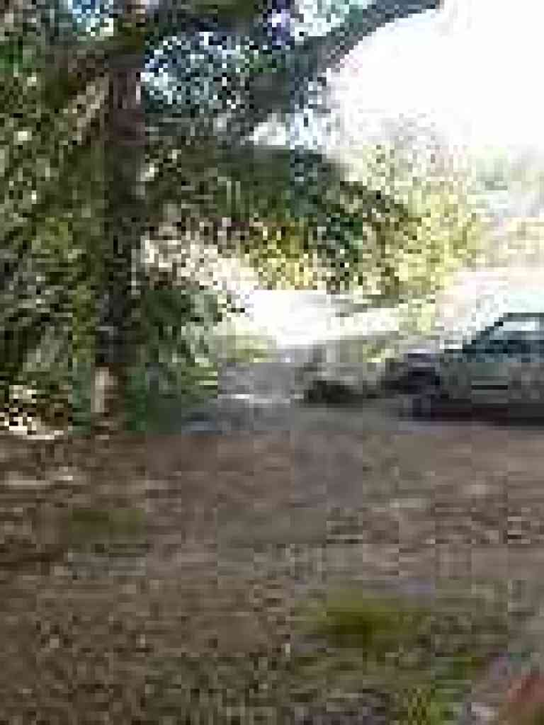 Skirting the parking lot