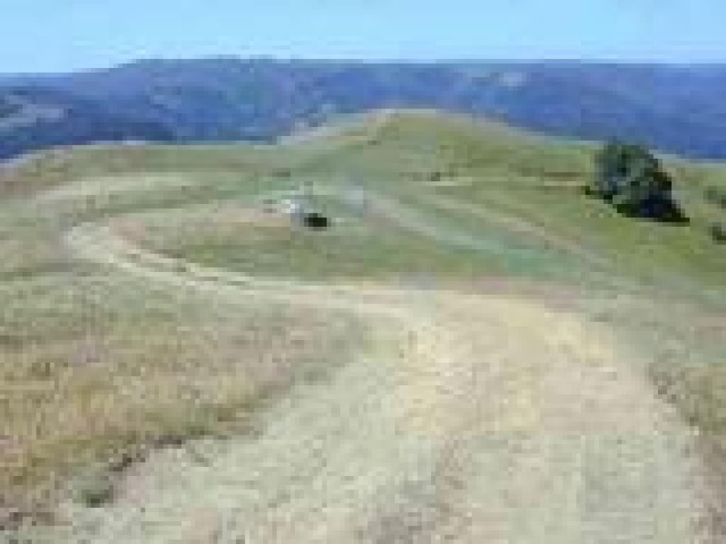 Curving downhill
