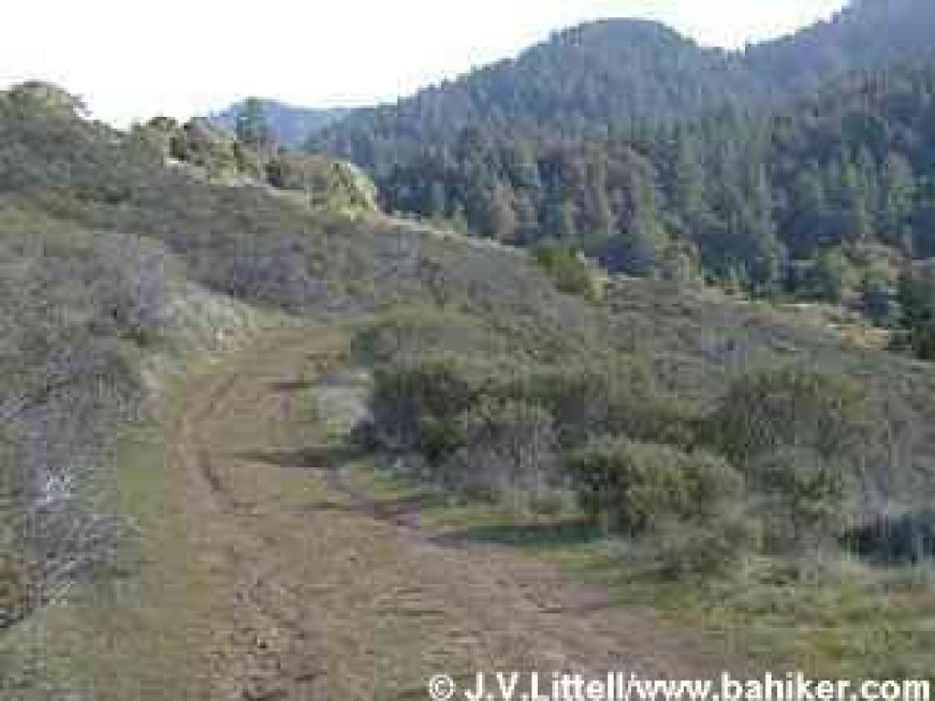 Riding and Hiking Trail winds through chaparral