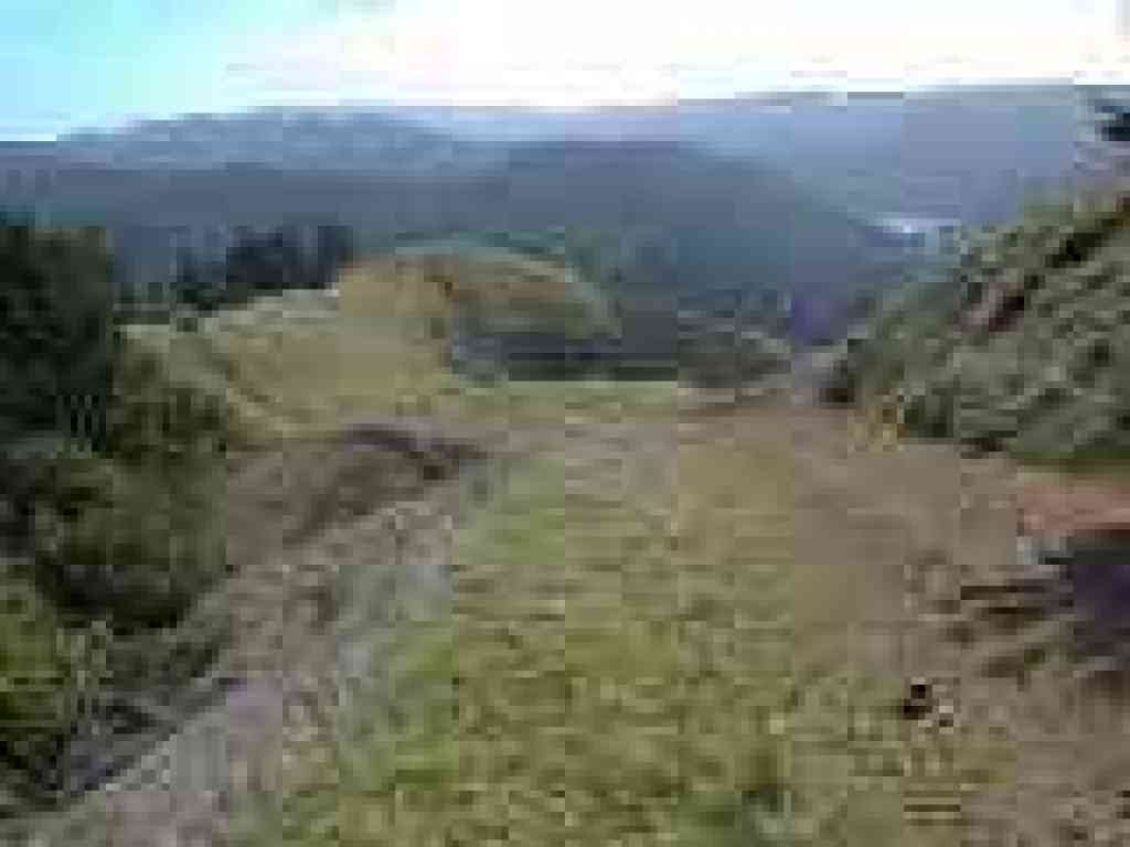 View back to the southeast